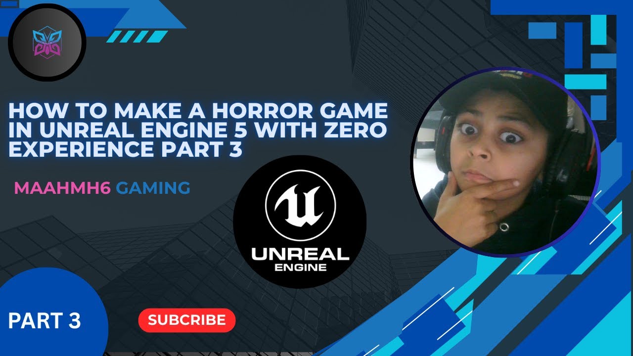 How to make a Horror Game in Unreal engine 5 with zero Experience Part 3