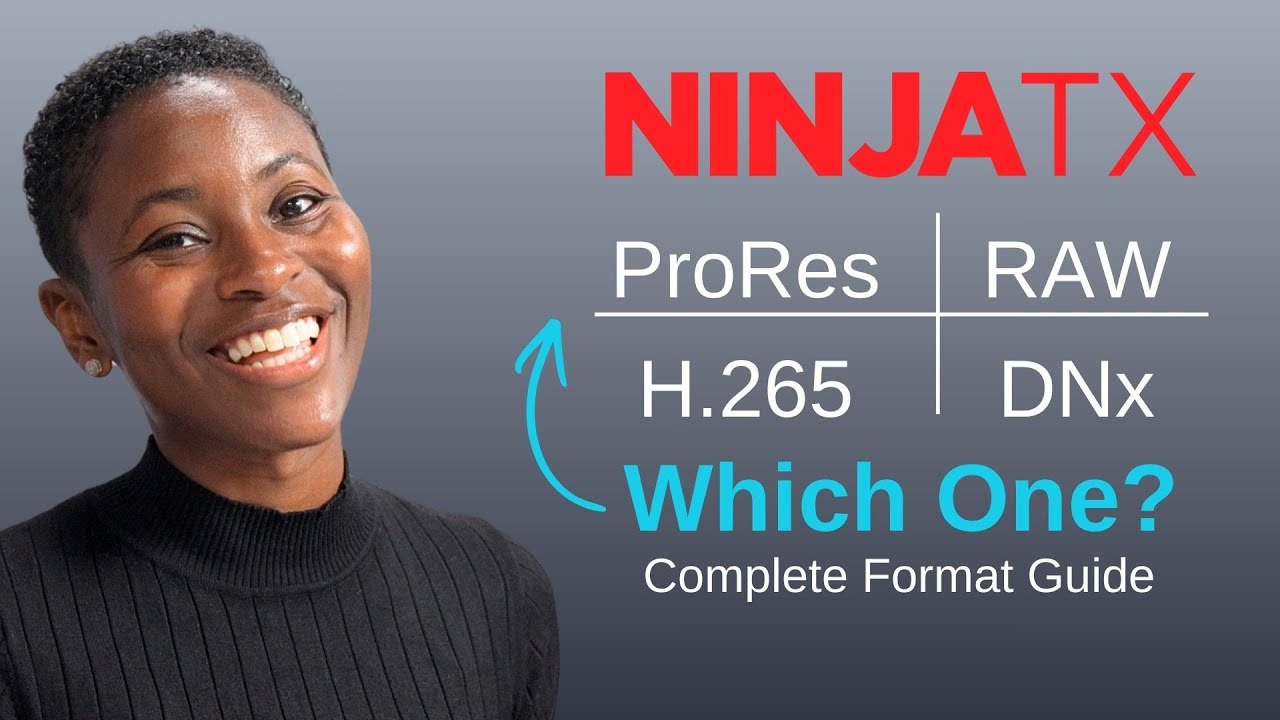 Какой формат записи следует использовать? Полное руководство по Atomos Ninja TX.