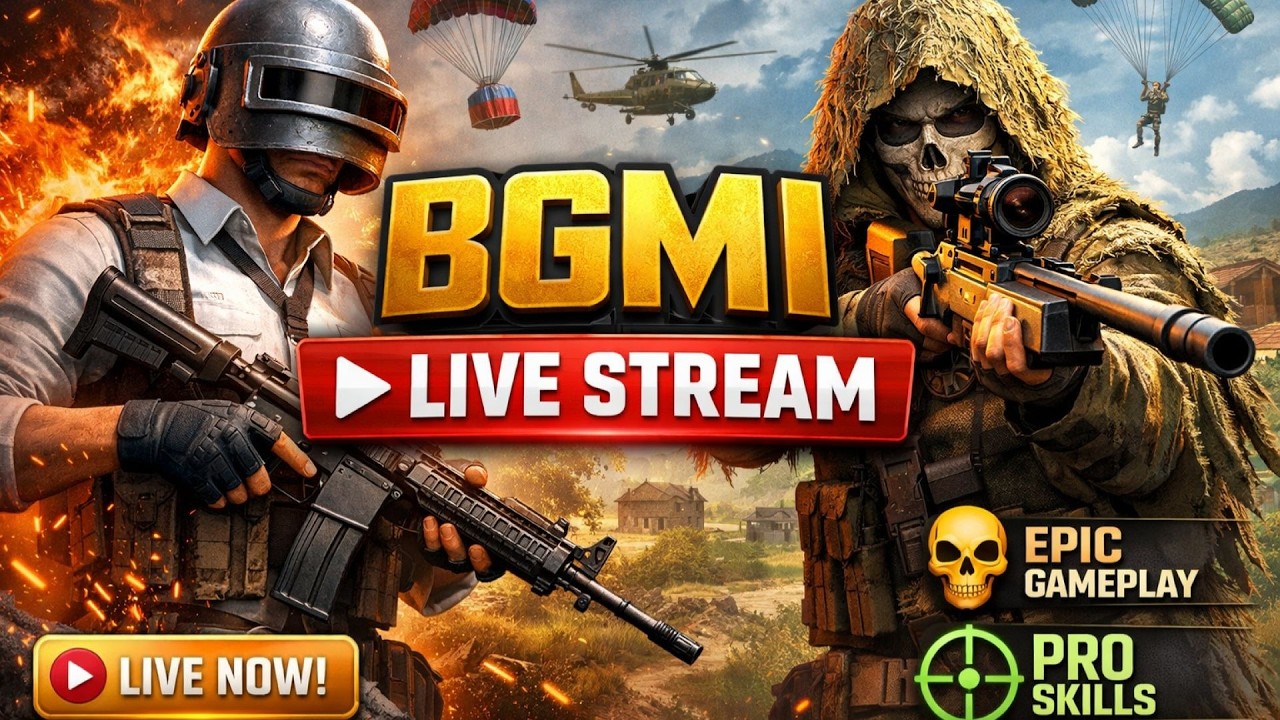 😂 Live BGMI | Noob Playing Like Pro (Sometimes) | Live Now  / BGMI Gameplay / Dhammu Gaming