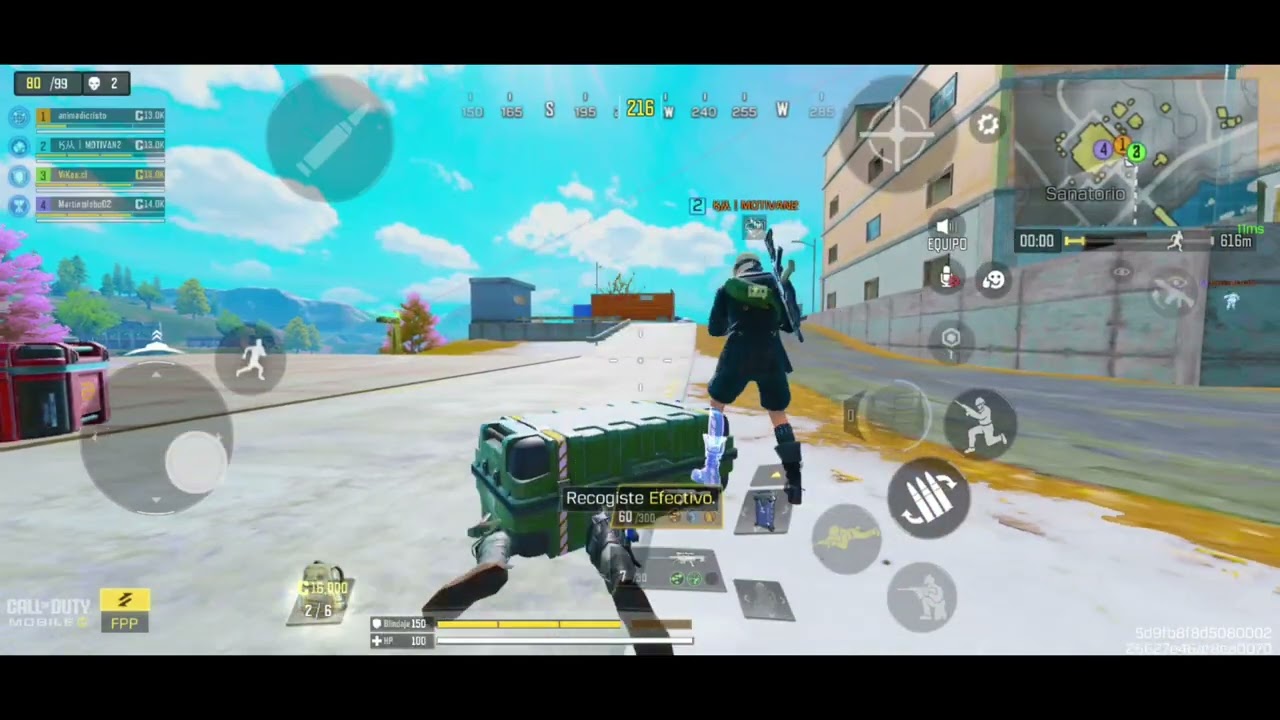 [ViKos□Martin@lobo02□animadicristo□KM | MOTIVAN2 VS GAME 1] Call of Duty Mobile Battle Royale BR #1