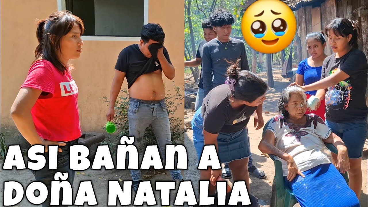 #Elenita Y Rosi Bañan a Doña Natalia😱Doña Natalia Muy Agradesidas❤️