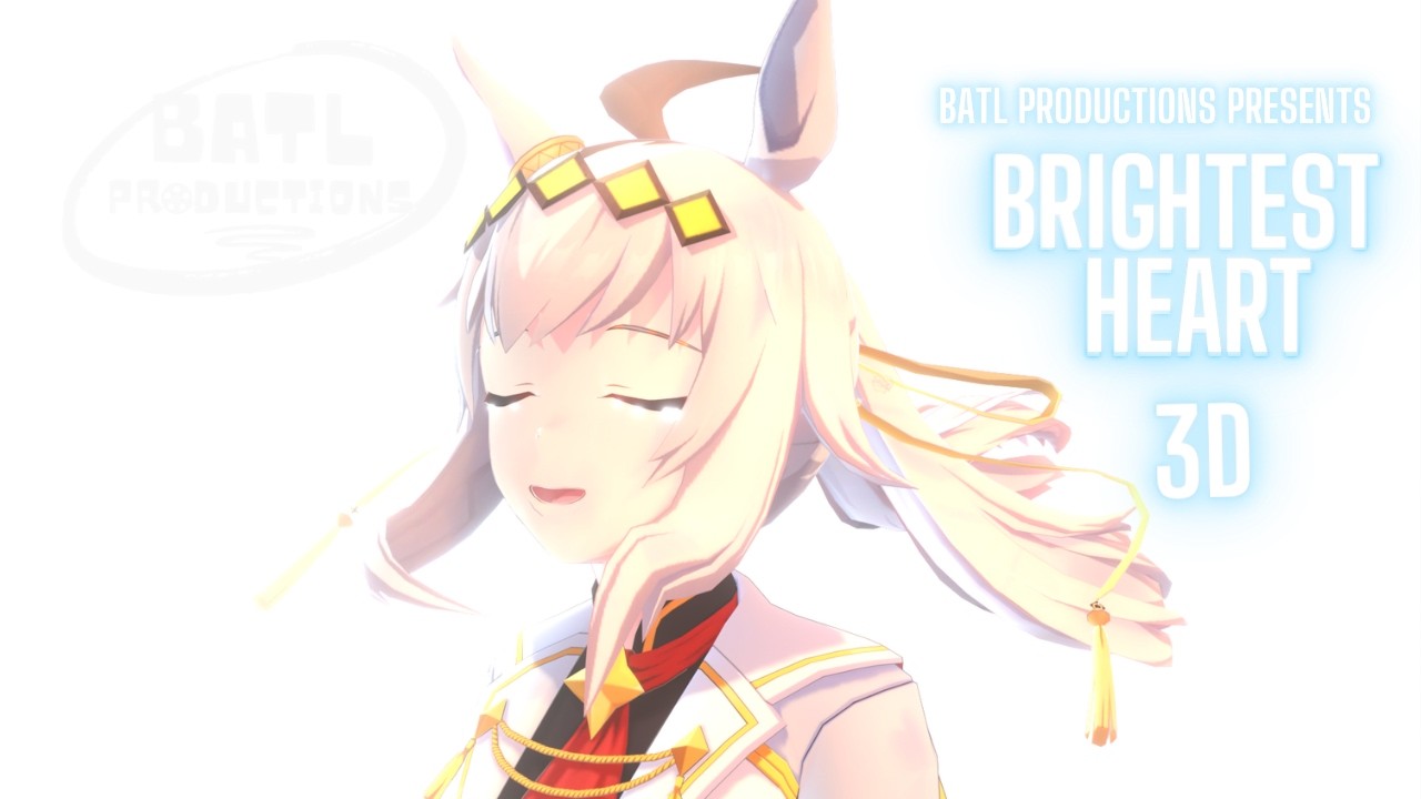 #umamusume #brightest #heart 3D animation Blender Recreation! #ウマ娘 シンデレラグレイ