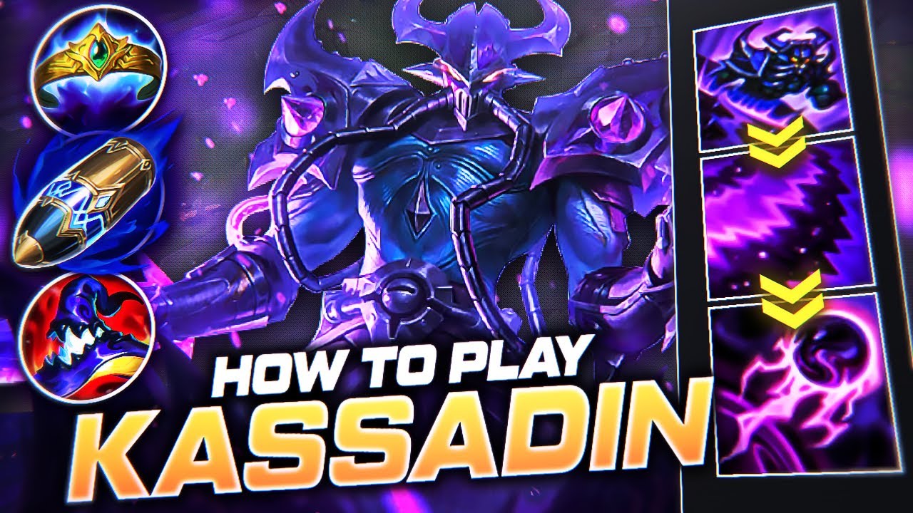 HOW TO PLAY KASSADIN & CARRY S+ | BEST Build & Runes | Season 12 Kassadin guide | League of Legends
