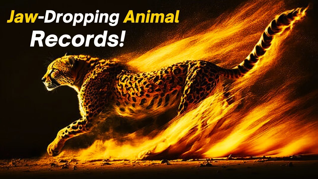World Record Animals! 🦅🐋 | Fastest, Largest, Oldest