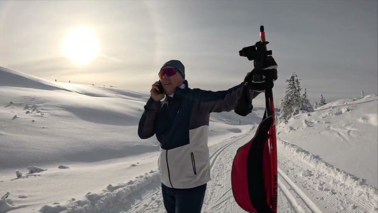 Cross-country skiing from Haglebu to Gråfjell(tempelseter)🔁40KM in total and 1060m in elevation gain