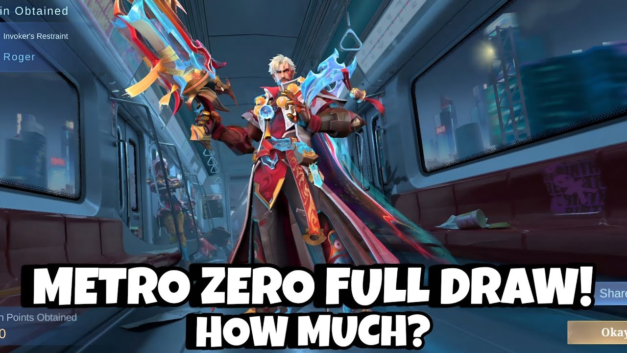 Metro Zero Event Full Draw