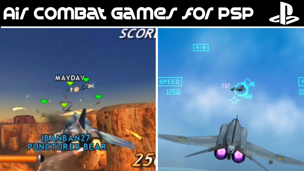 Top 7 Best Air Combat Games for PSP