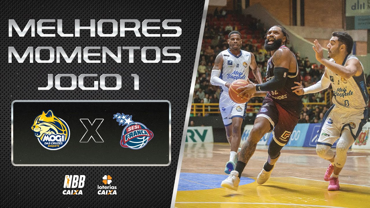 PRIMEIRO PASSO! | MOGI BASQUETE 66 X 78 SESI FRANCA | JOGO 1 - OITAVAS | PLAYOFFS NBB CAIXA 2023/24