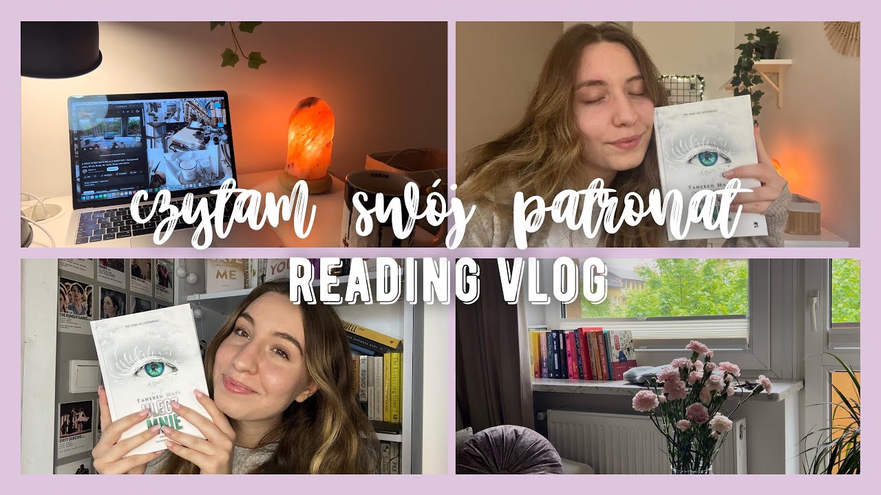 Czytam swój nowy patronat - „Ulecz mnie” 👁️ | READING VLOG 📚