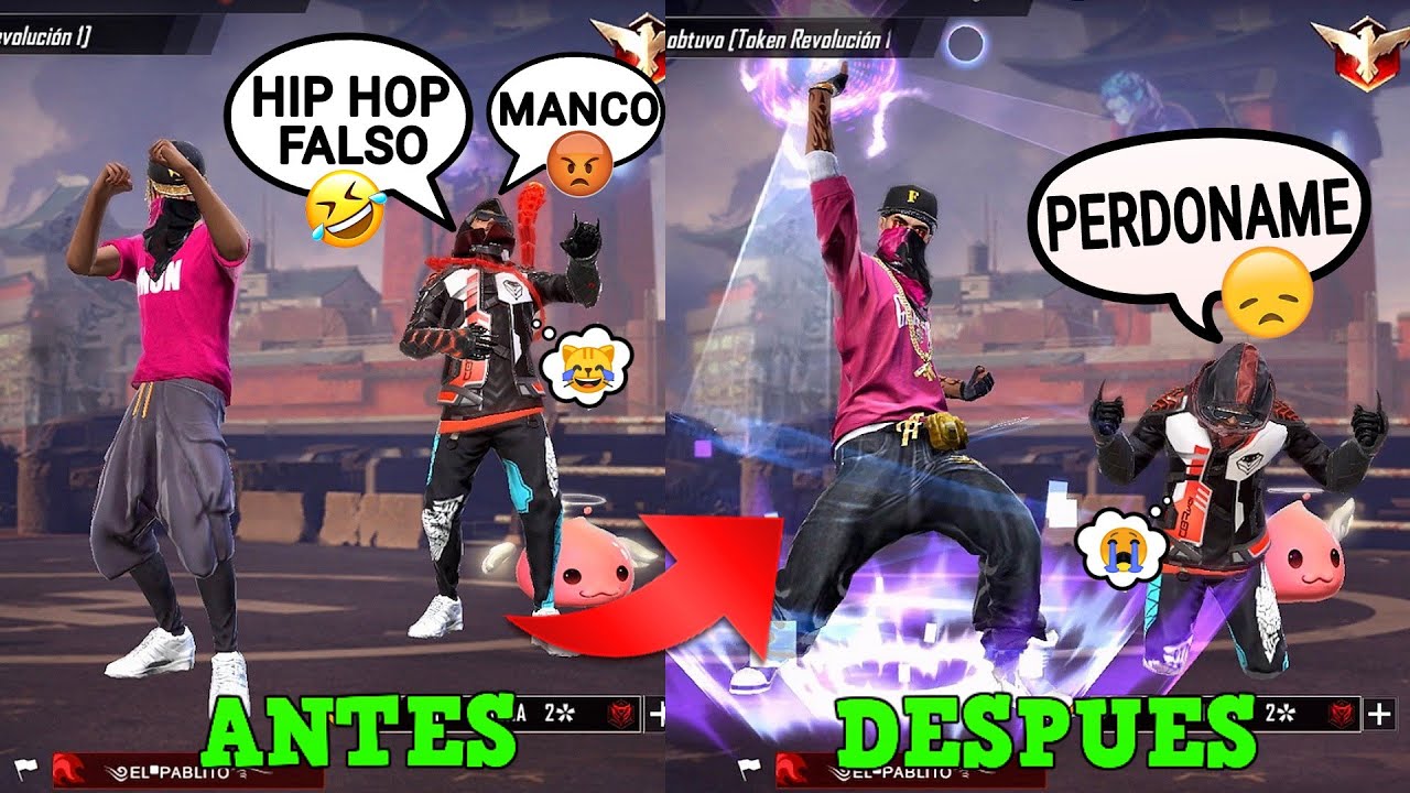 ENTRO CON EL HIP HOP FAKE Y DESPUES ME PONGO EL REAL ASI REACCIONAN😮