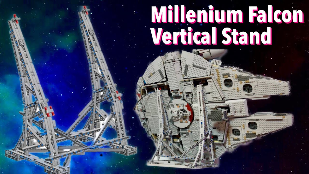 Effermans Vertical Stand für den Millenium Falken von LEGO / LEPIN - Montage & REVIEW