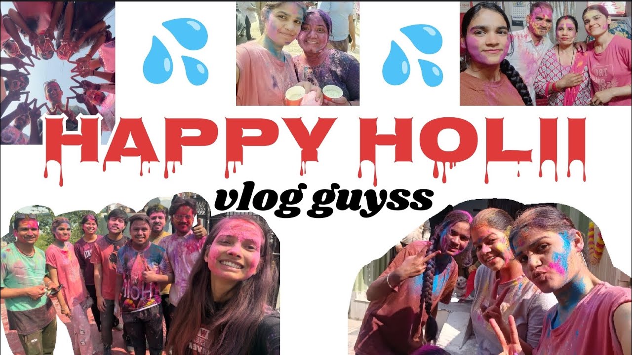Buraa naa maano Happy Holii hai... 💦😎❤️ #Dailyvlogs #holivlog #holi #vlogs #pm 