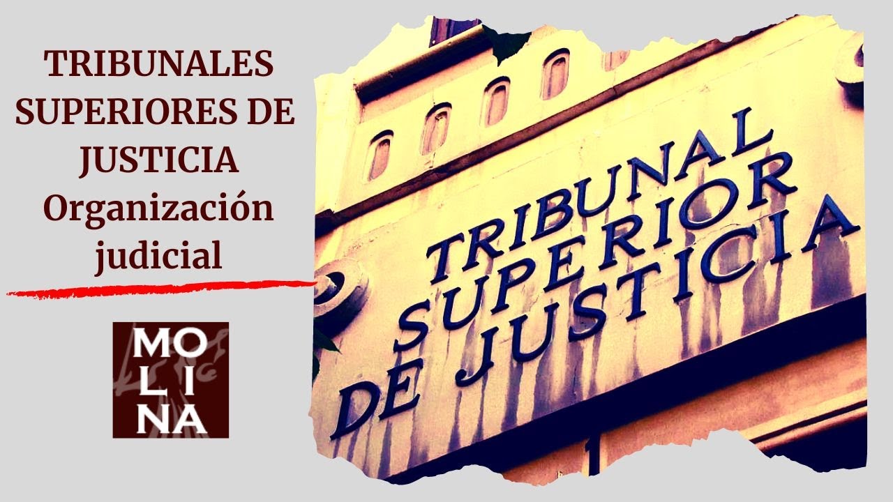 🎓 El TRIBUNAL SUPERIOR DE JUSTICIA dentro de la Organizaci&oacute;n Judicial Espa&ntilde;ola 【OPOSICIONES】