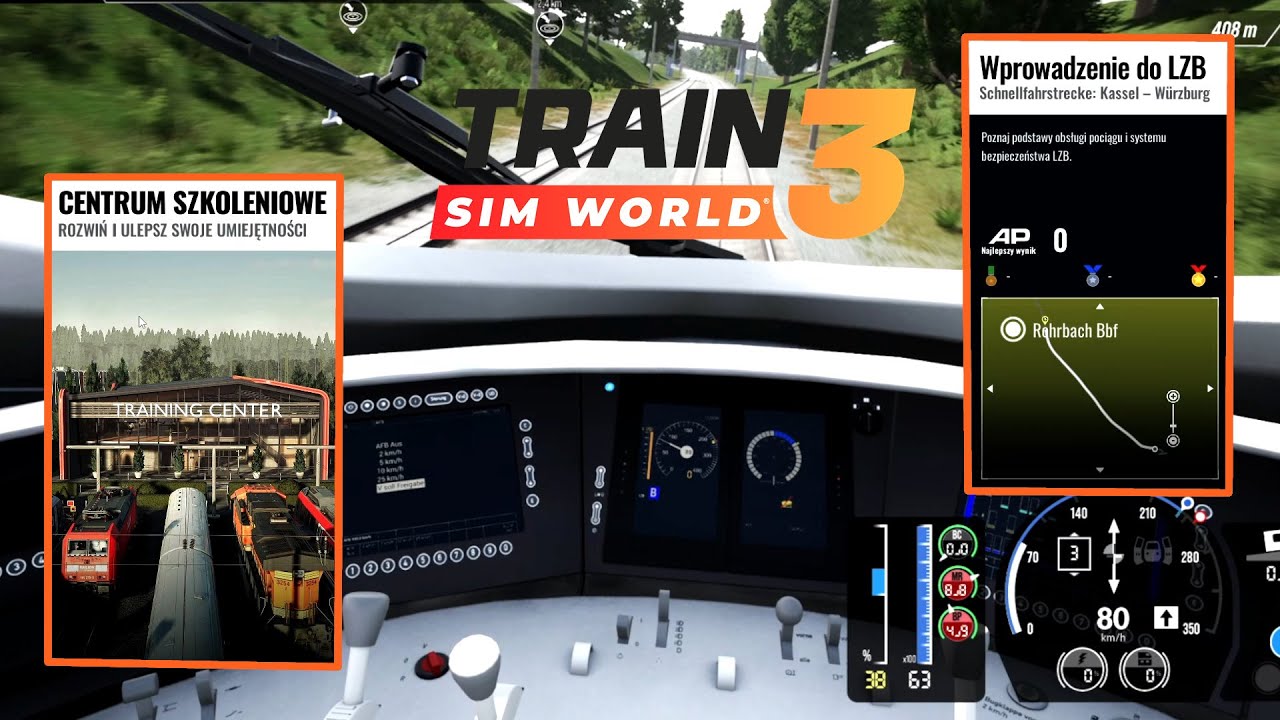 Train Sim World 3 /Centrum Szkoleniowe/ Jak używać LZB / Fajna lekcja