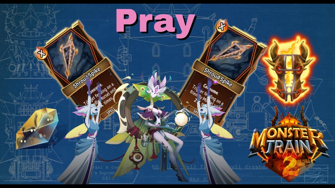 Praying To The Shroud Spike Heavens - Cov10 - Monster Train 2 - Luna/Umbra