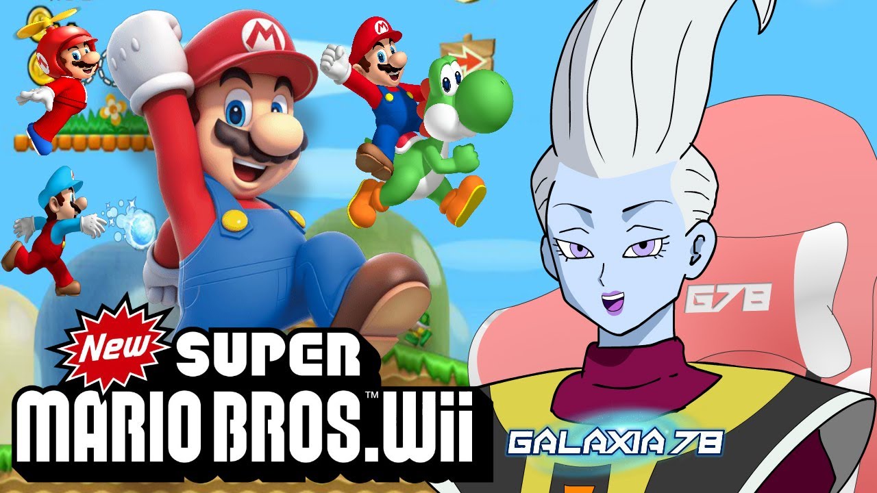 Whis juega New Super Mario Bros. Wii (GALAXIA 78)