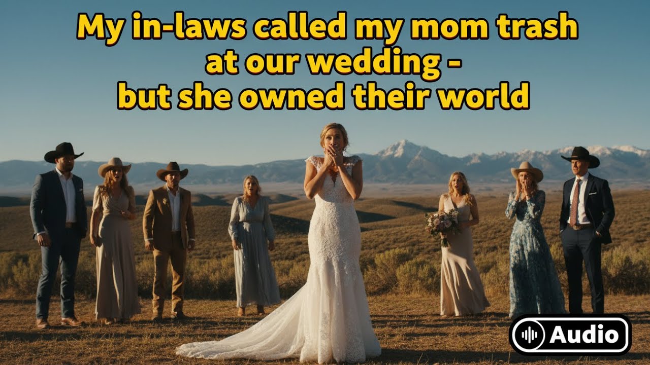 IN-LAWS HUMILIATE MY MOM AT WEDDING, CALLING HER TRASH – UNTIL HER SECRET FORTUNE FLIPS THEIR...