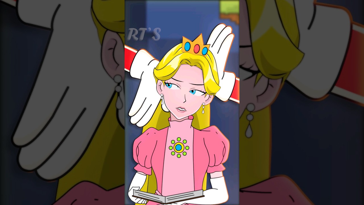 FLOWER DANCE Mario Princess Peach Meme The Super Mario Bros Animation #jisoo #shorts