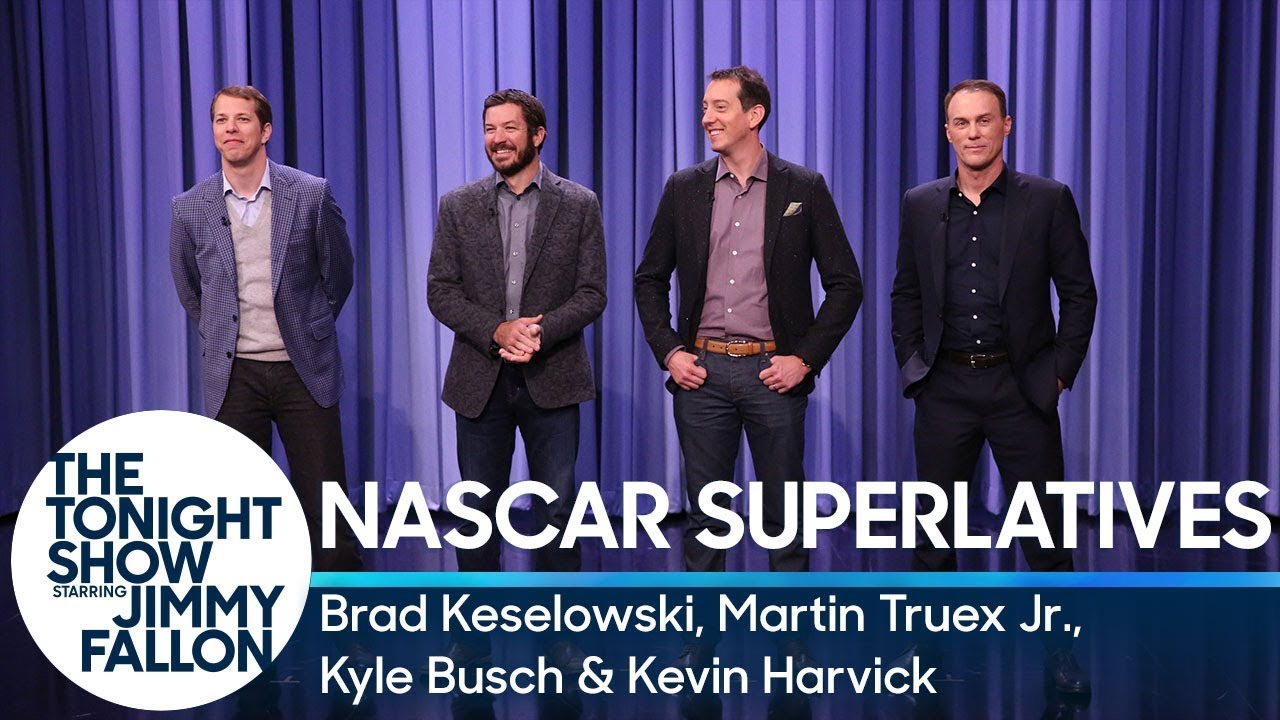NASCAR Drivers Read Superlatives About Jimmy Fallon