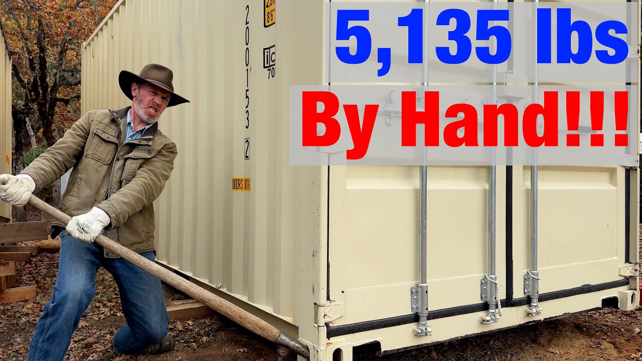 He Can Move Shipping Containers By Hand