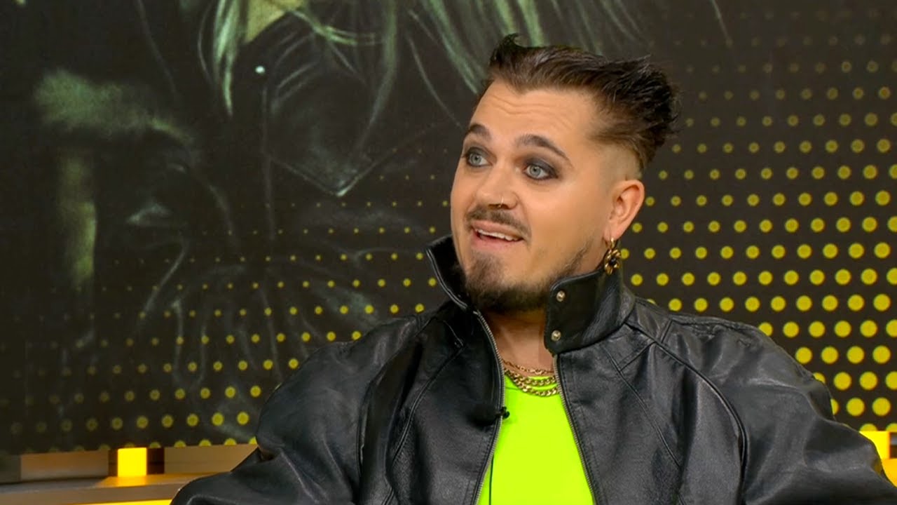 Käärijä in MTV3 morning TV show interview 10.11.25 (ENG SUB)