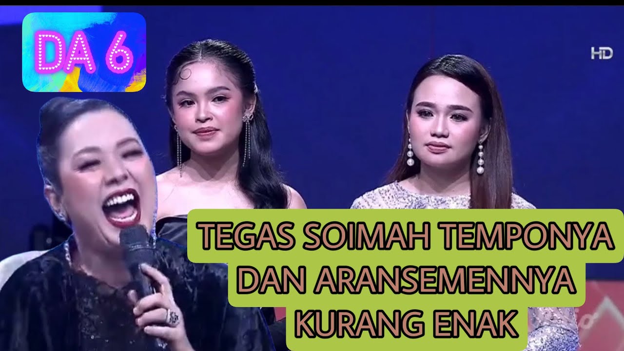 Komentar Novia aulia cuma dapat 3 SO ternyata karena tempo dan aransemen yang kurang enak