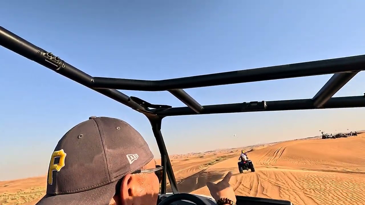 While in Sabah we have 4x4, here in Dubai they have Safari ride.