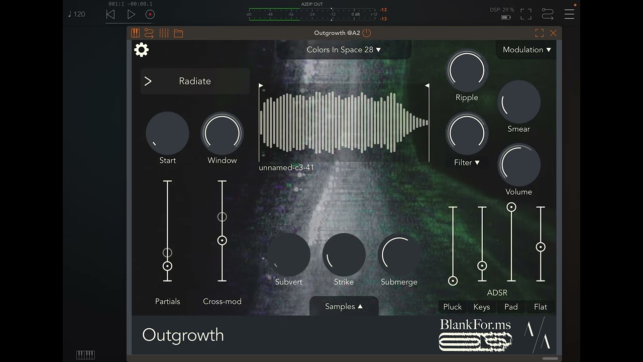 OUTGROWTH на iOS... мои мысли как человека, не являющегося звукорежиссёром.