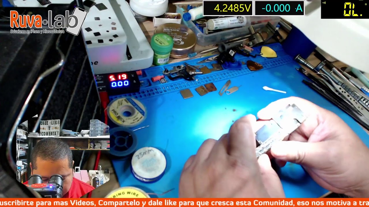 Diagnosticando iPhone XS Max No prende | Ruva Lab