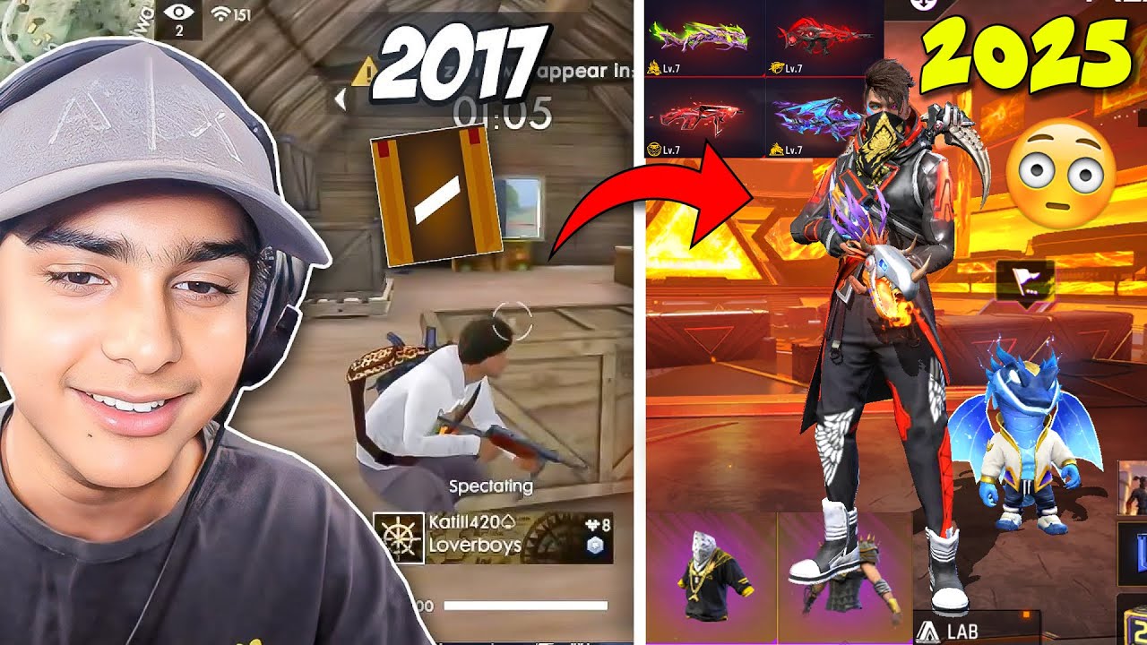 Reacting To My Subscriber’s 2017 Noob Id in 2025 😱