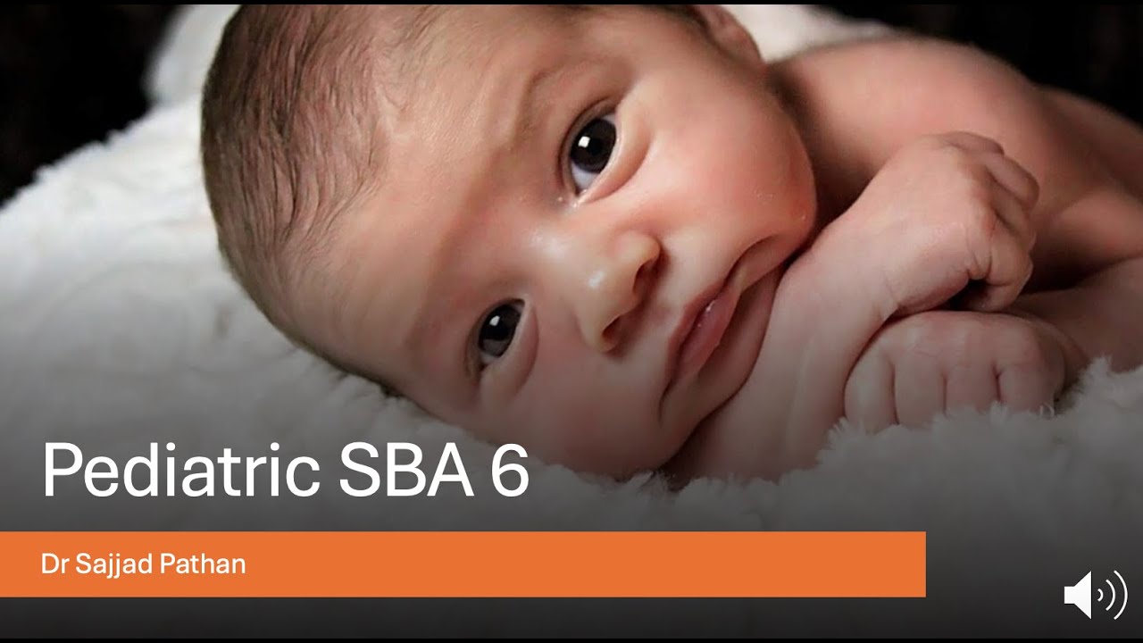 Pediatric Emergency Medicine Part 6 (MRCEM/FRCEM SBA)