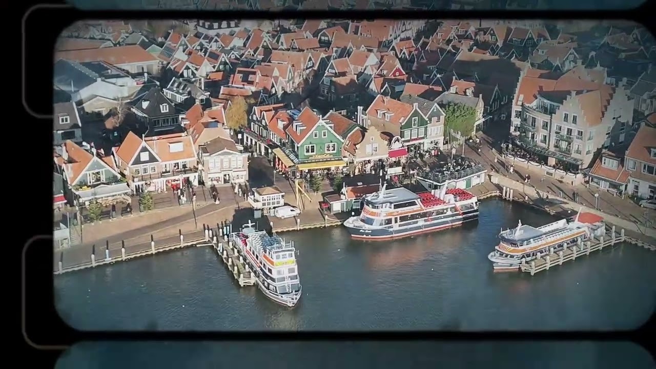 Exploring a Historic Harbor, Dutch Coastal Town, Europamundo from Ching W. 🇳🇱
