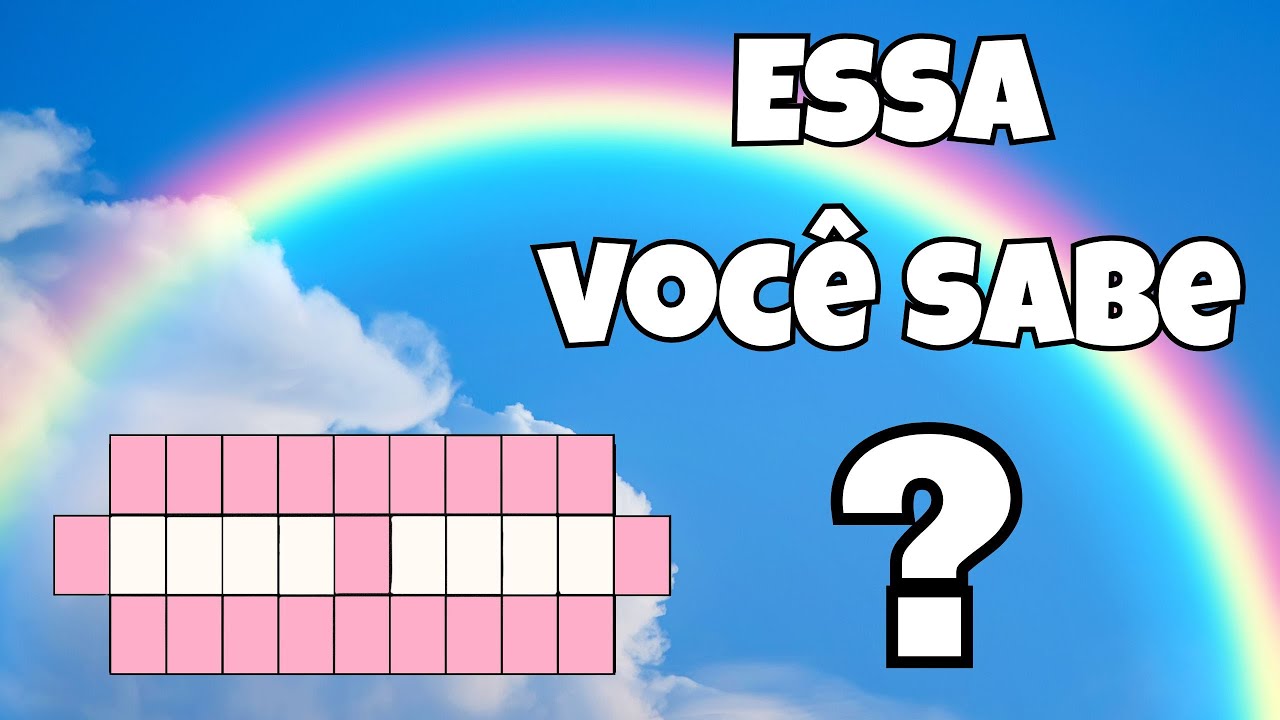 SERÁ QUE VOCÊ DESCOBRE ANTES DO TEMPO ACABAR?
