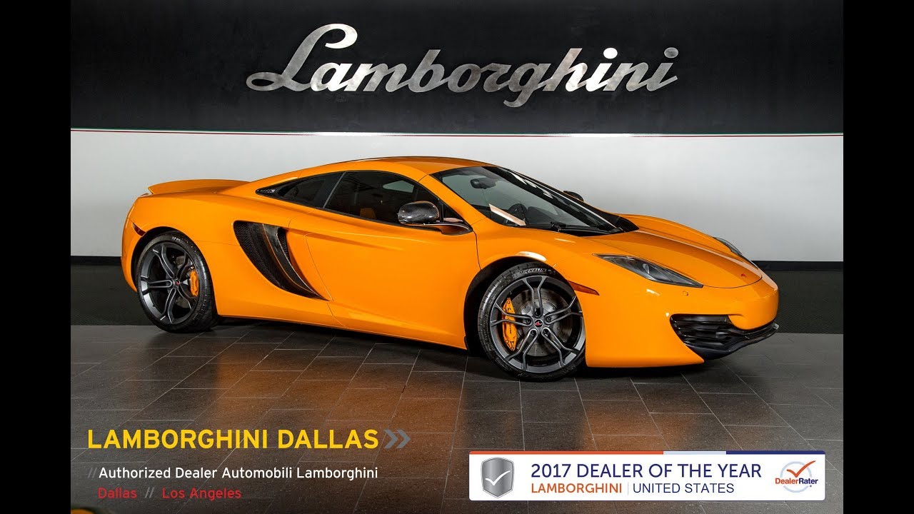 2012 McLaren MP4-12C McLaren Orange L1039