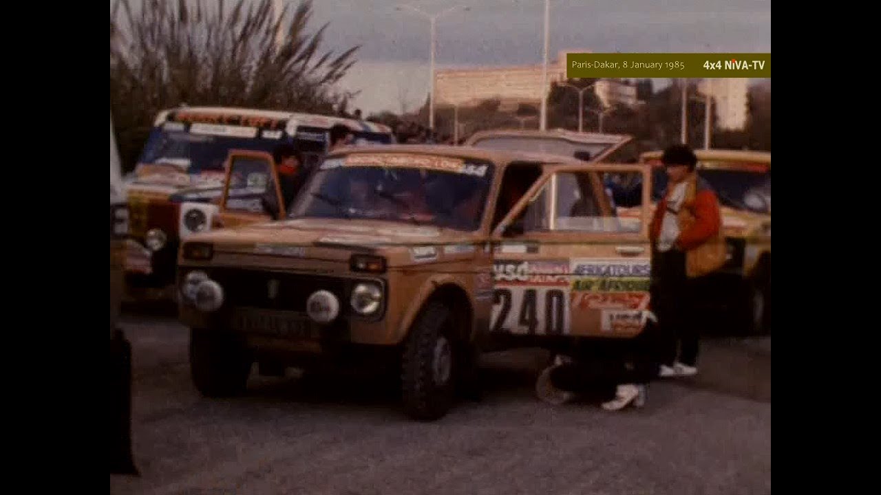 [1985]Start Rally Paris-Dakar-1985 LADA Niva