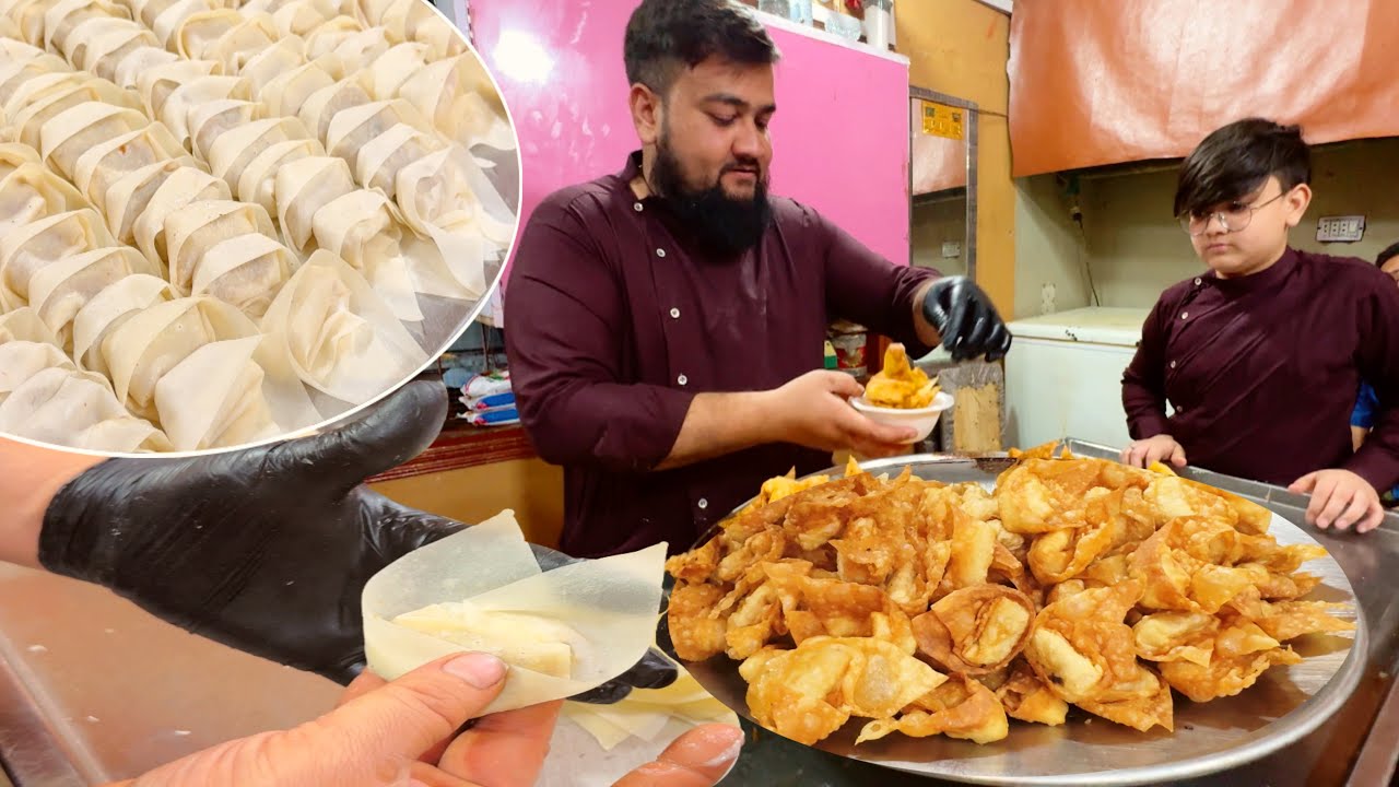 Chicken wonton recipe | commercial wonton recipe Ramdan SEp: 3 | by Farooq ghouri