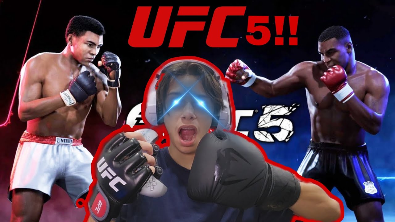 GOIN CRAZY WITH MUHAMMAD ALI AND MIKE TYSON IN UFC 5!!!