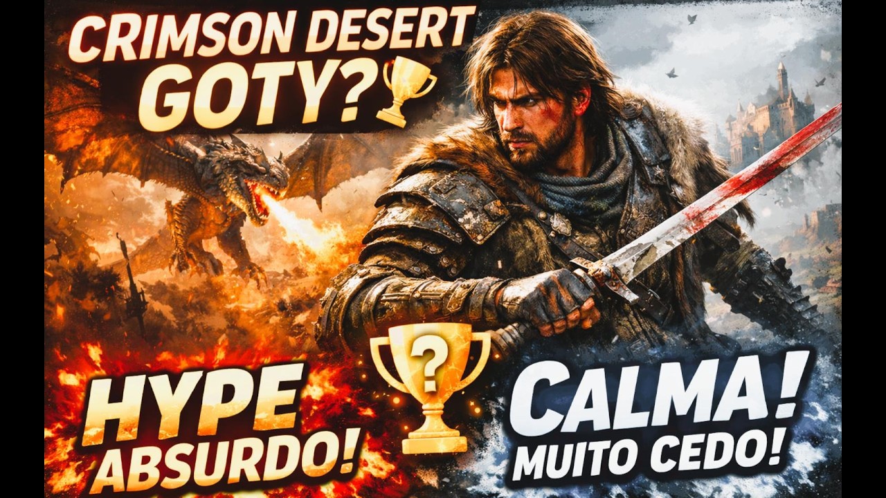 CRIMSON DESERT É GOTY? 😳 Mas CALMA…