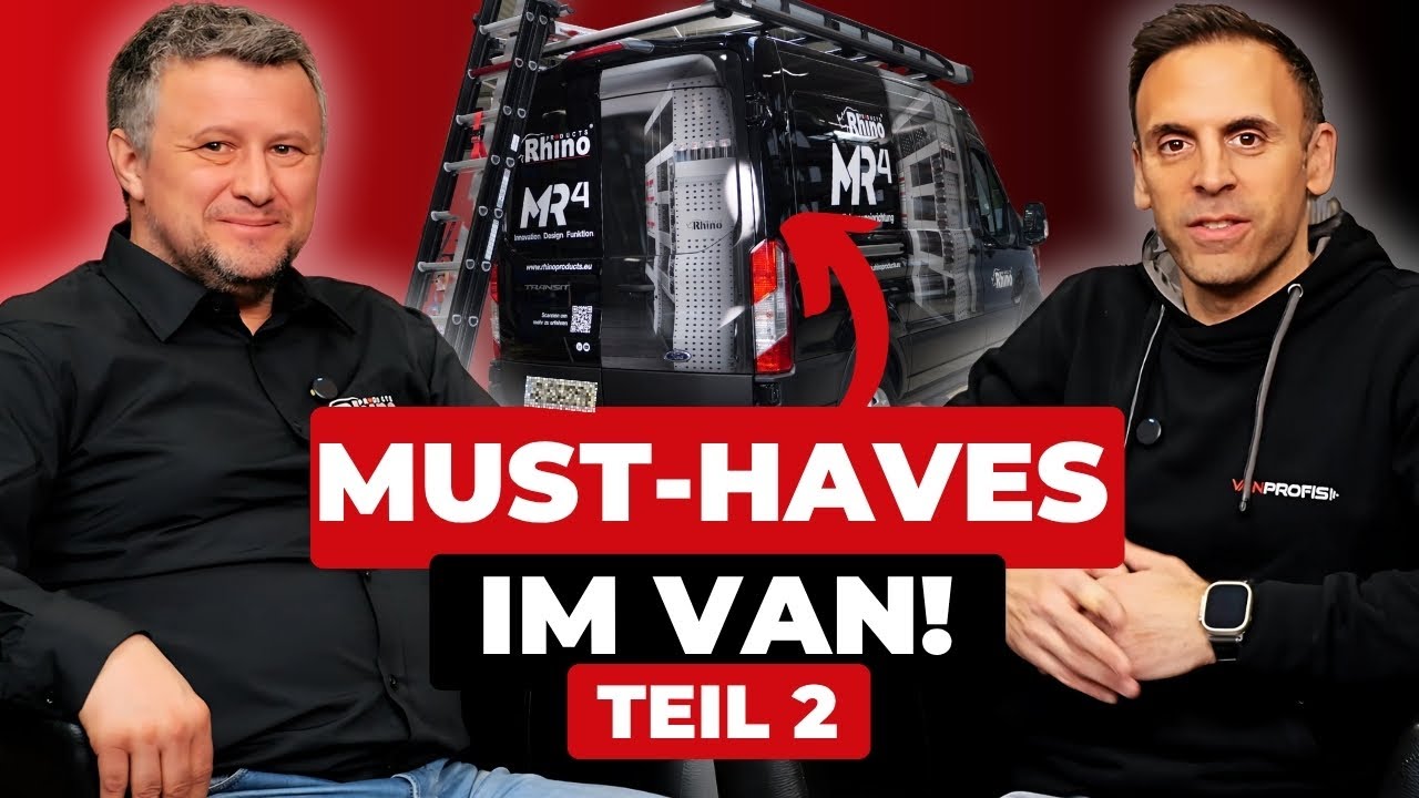 10.000 &euro; Ausbau f&uuml;r Handwerker &ndash; alles drin im Van! VanProfis