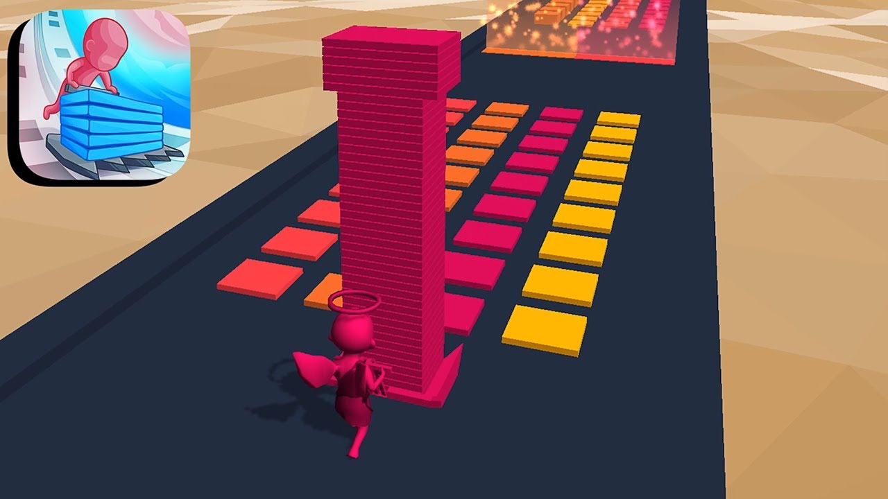 Stack Colors ​​- All Levels Gameplay Android,ios (Levels 183-190)