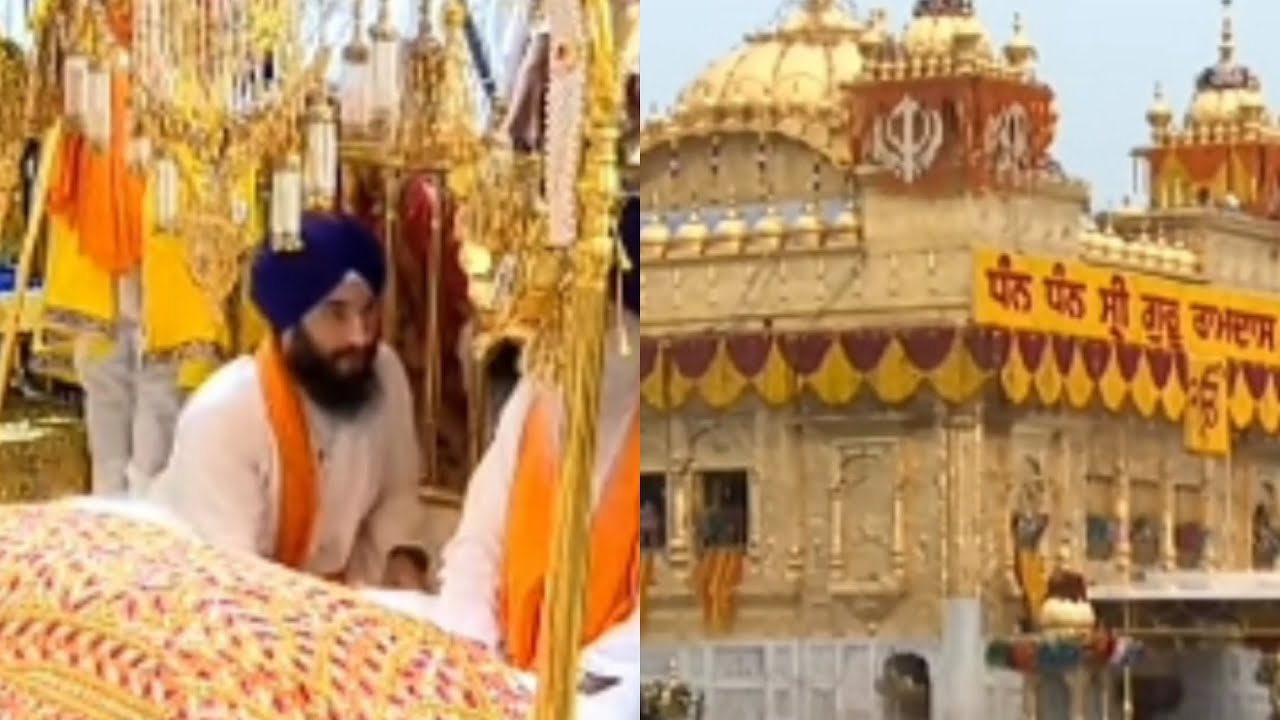  Sri Darbar Sahib (Golden Temple) Today Highlights #gurpurab #waheguruji