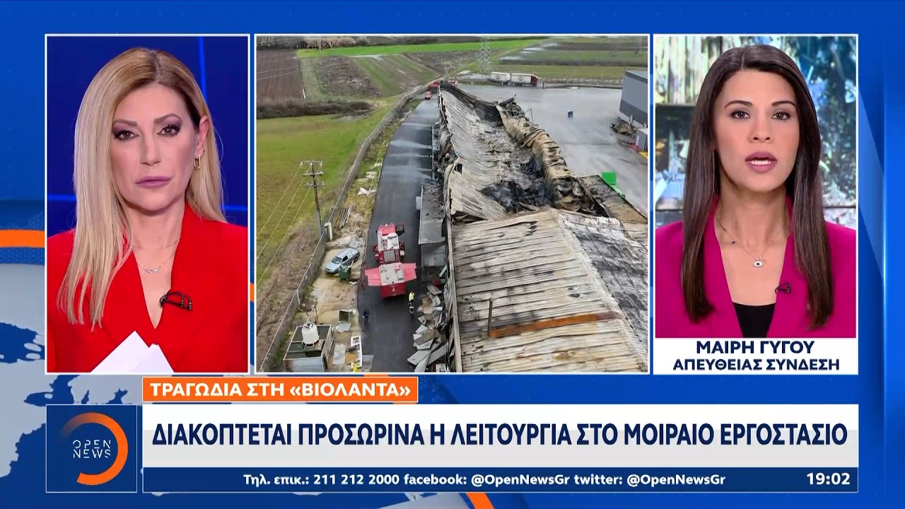 Επίσημο λουκέτο στο κεντρικό εργοστάσιο της Βιολάντα | Ethnos