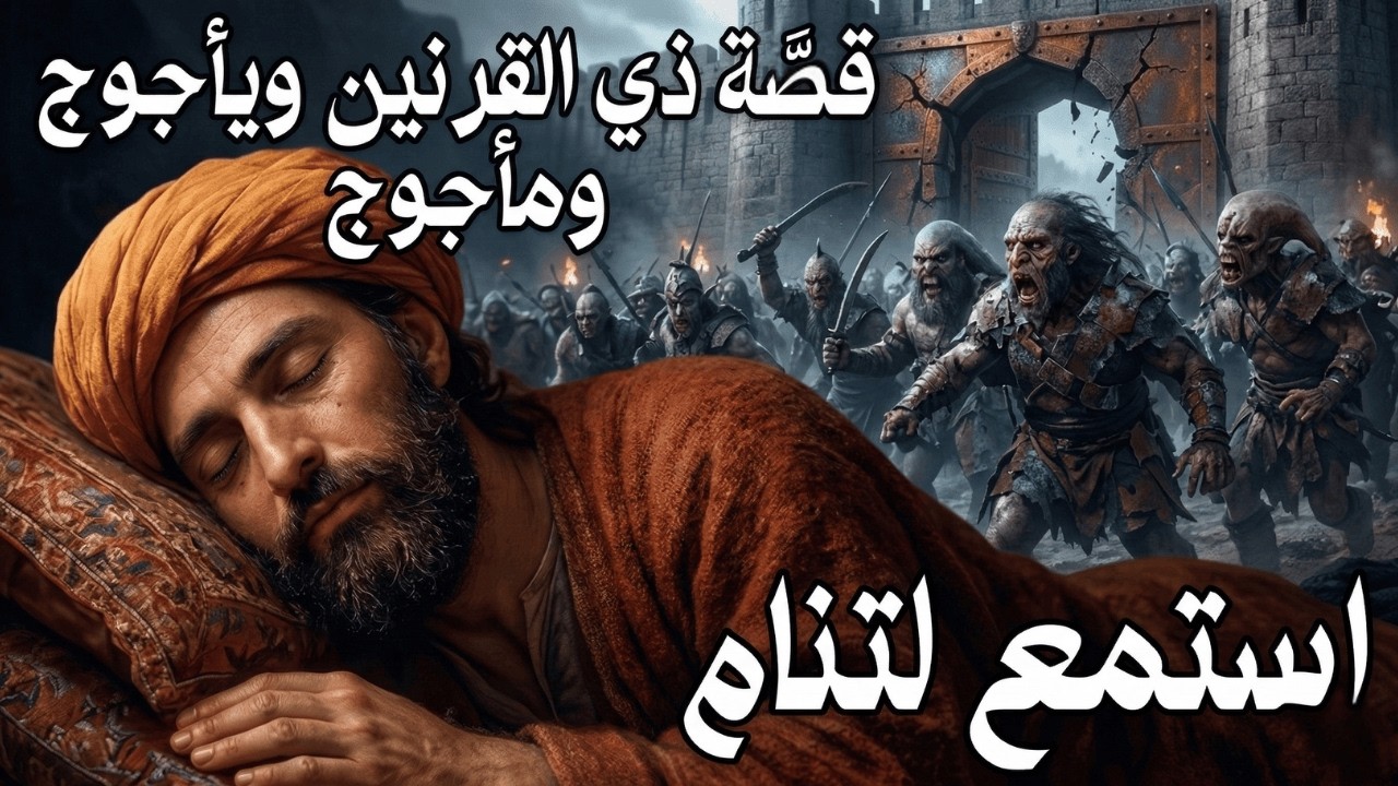 أعظم ملوك الأرض الذي حجز يأجوج ومأجوج: قصة ذي القرنين الكاملة.. استمع لتنام