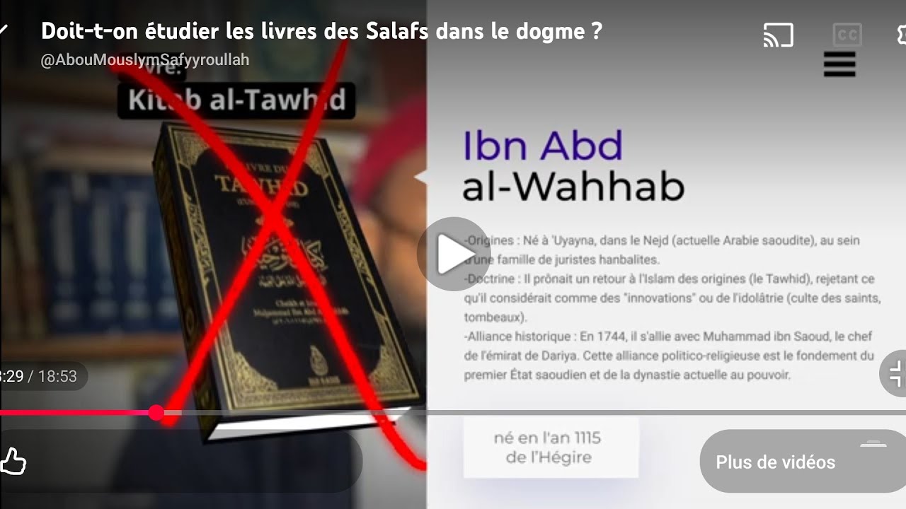 Doit-t-on étudier les livres des Salafs dans le dogme ?