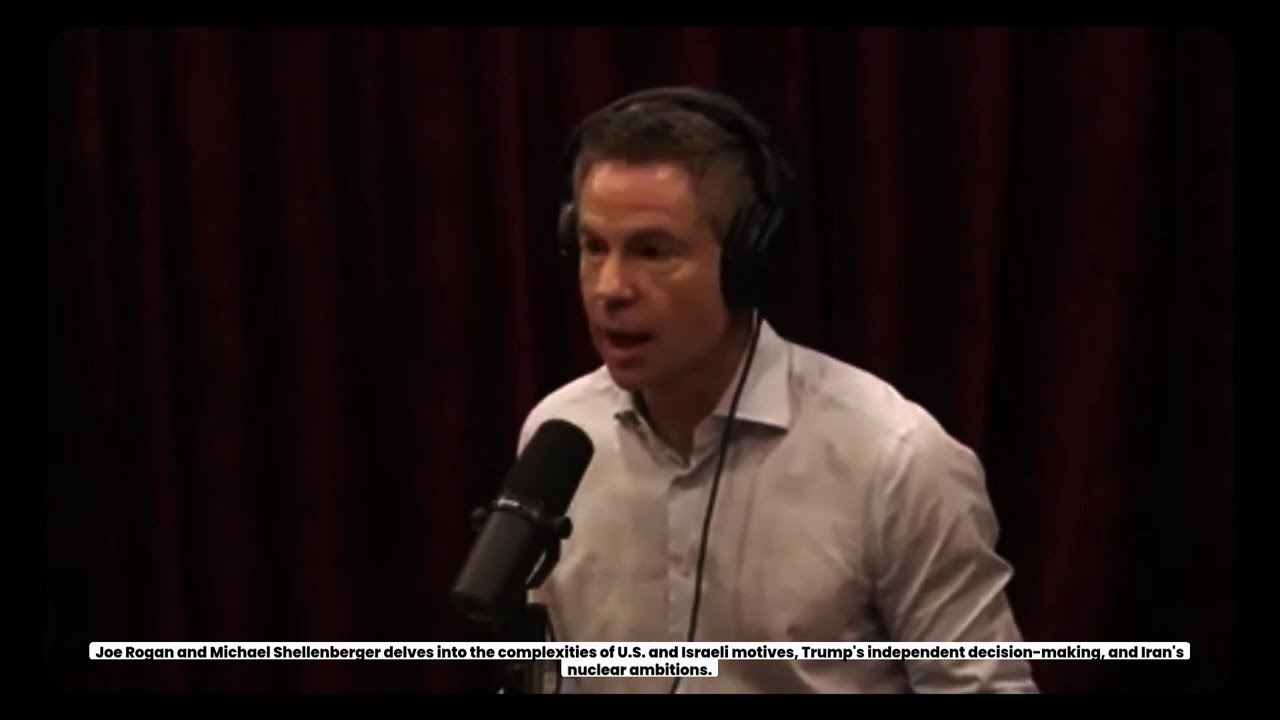 Michael Shellenberger - Iran, Nuclear, and Trump's Policy - JRE #2465 - Joe Rogan Podcast