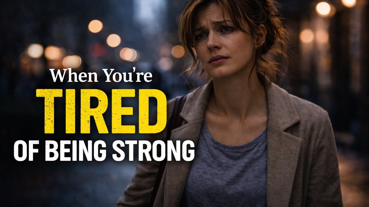 When being strong is the only choice you have / Listen till the end 