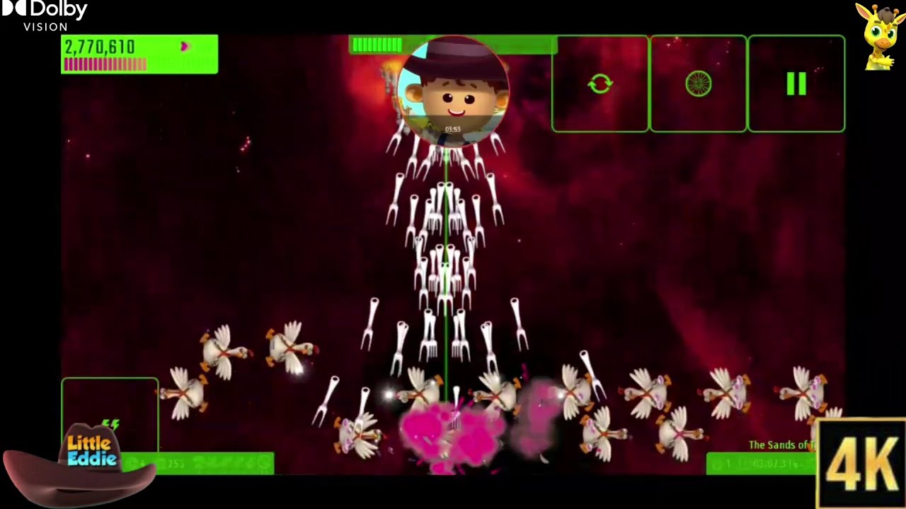 Chicken Invaders Universe Kids TV Animals #27: Hard Mission #99 | By Little Eddie
