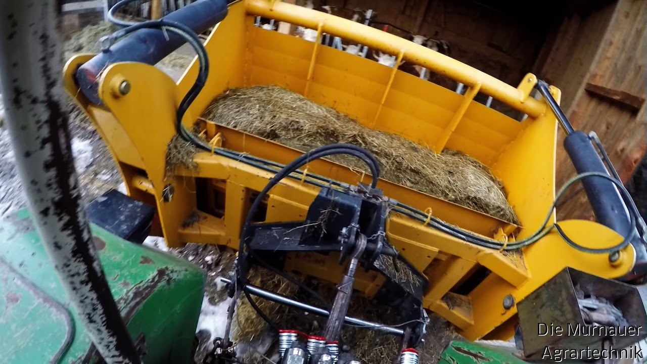 Rinder Füttern 2018 [GoPro] | Mammut Silagezange | Deutz | Uncut