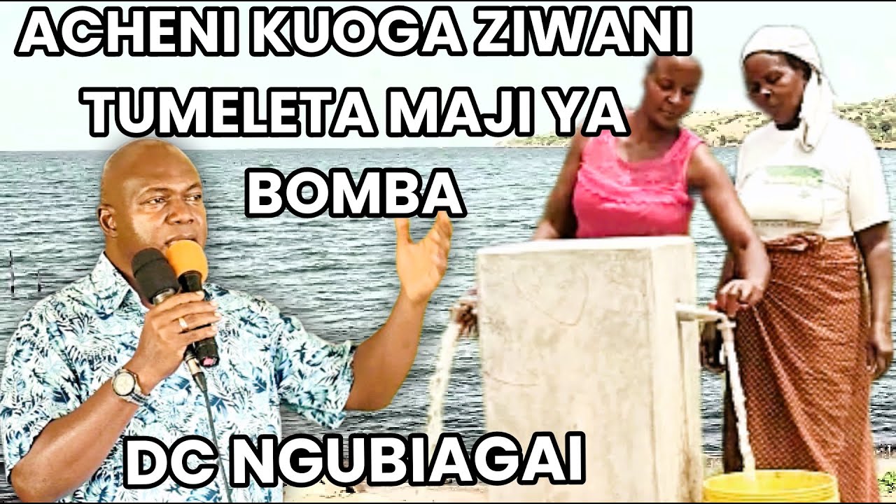 BMG TV: Acheni kuoga ziwani, tumeleta maji ya bomba- DC Ukerewe