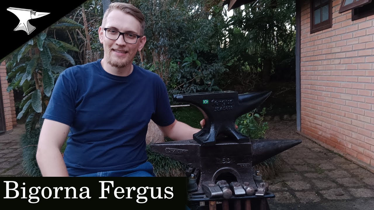 Minha nova BIGORNA FERGUS 32 Kg
